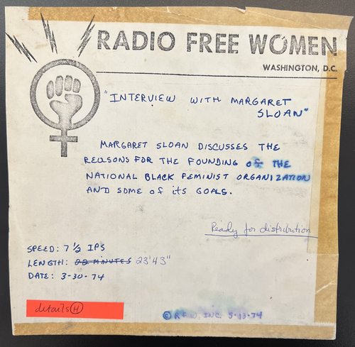 Radio Free Women: Margaret Sloan