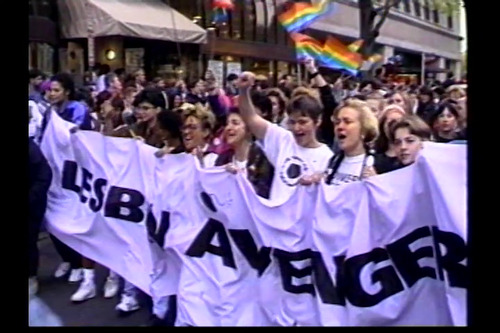 Lesbian Avengers Dyke March Promo / HomoTeens: Portraits of Lesbian and Gay Teenagers