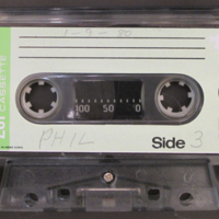 Phil, January 9, 1980 (Tape 2)