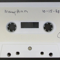Mary Ann, October 15, 1988 (Tape 1)