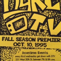 Dyke TV Season Premier Flyer
