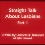 Straight Talk About Lesbians
