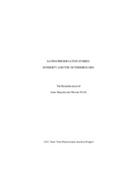 Transcript of MAxine Wolfe and Anne Maquire  Oral History