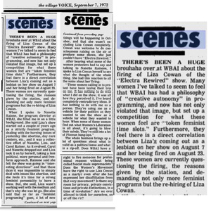 liza fired wbai the village voice 1972.jpg